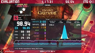 StepMania  20241113  14147 Valhalla Hard  9894 [upl. by Belle]