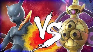 Pokken Tournament DX Aegislash Vs Shadow MEWTWO [upl. by Setiram]