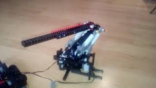 LEGO technic Grove material handling crane m977 Oshkosh [upl. by Chisholm]