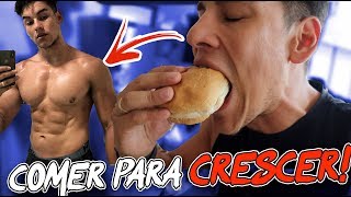 DIA COMPLETO DE DIETA FLEXÍVEL 🍔 3000 calorias por dia [upl. by Towny]