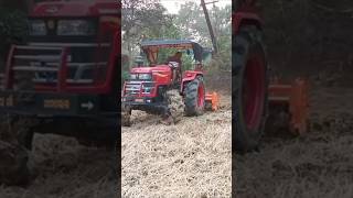 Mahindra 50hp 4WD Ka Power Rotavator Ke Sath shorts [upl. by Arahahs]