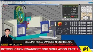 SSCNC  1 INTRODUCTION SWANSOFT CNC SIMULATION PART 1 [upl. by Harwilll203]