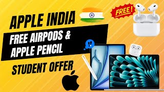 Apple Back to School Offer 2024  Free AirPods amp Apple Pencil  Apple Student Offer [upl. by Siberson3]