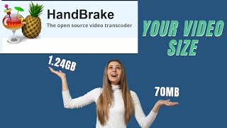 How to Compress Your Video Without Losing Quality  Handbrake Tutorial [upl. by Oira646]