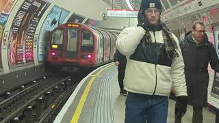 Here is the Central Line Train in Notting Hill Gate Thursday 21 November 2024 [upl. by Ojaras]