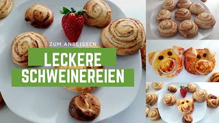 Schweinereien zum Anbeißen  Leckeres Haselnussbrötchen für große und kleine Leute Spaß beim backen [upl. by Cornall]