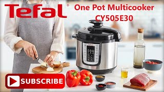 Tefal One Pot Multicooker  CY505E30  AllinOne Electric Pressure Cooker  JustUnboxing NoReview [upl. by Riggs120]