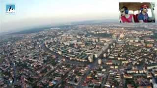 MaxAir Flight Over Timisoara  Zbor peste Timisoara [upl. by Arturo242]