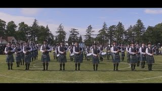 Inveraray amp District Pipe Band 2016 European Drumming Champions [upl. by Atteiluj]