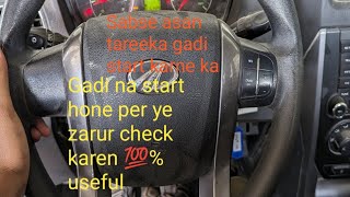 Mahindra pickup S6 starting problem not cranking engine how to solve it in 5minutse explained [upl. by Assele478]