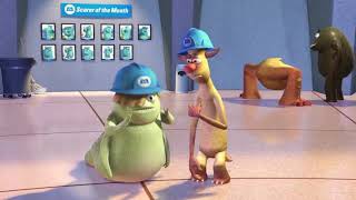 Monsters Inc Scream Arena Smitty Voice Clips [upl. by Gariepy]