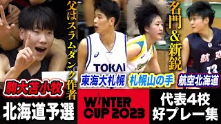 【高校バスケ】父は“スラムダンク”井上雄彦氏 北海道王者•駒大苫小牧の主将！ウインターカップ2023北海道予選で飛び出した代表4校の好プレー集東海大札幌 札幌山の手 日本航空北海道 [upl. by Scoville141]