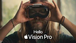 Hello Apple Vision Pro [upl. by Adnovoj]