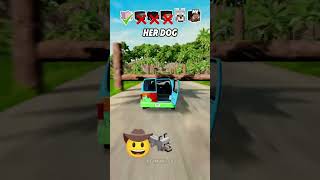 Help Me Get My Crush Attention In A Car Jump Challenge 🚗 😎 shorts beamngdrive [upl. by Yatnod240]