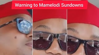 Kabelo GpWarning to Mamelodi Sundowns [upl. by Oak442]