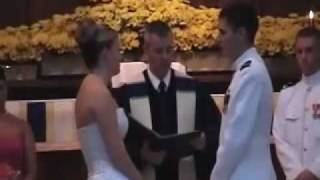 Naval Academy Wedding Ceremony Highlights [upl. by Aseen851]