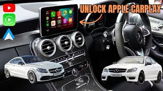 Add CarPlay to your C63C63S with this easy trick CarPlay  Android Auto WIRELESS [upl. by Mitchael]