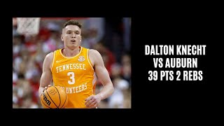 Dalton Knecht vs Auburn 39 PTS 2 REBS 3 STLS 22824 [upl. by Brinson]