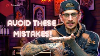 Top Mistakes Made By Tattoo Artists and How To Fix Them [upl. by Scheers]