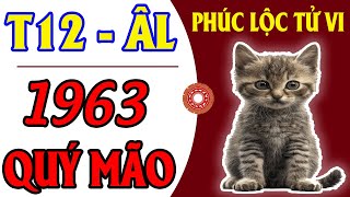 Xem Tử Vi Tháng 12 Âm Lịch Cho Bản Mệnh Tuổi Quý Mão 1963 [upl. by Acsisnarf82]