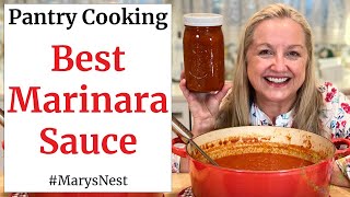 How to Make Marinara Sauce Using Fresh or Canned Tomatoes [upl. by Enitsirhk]