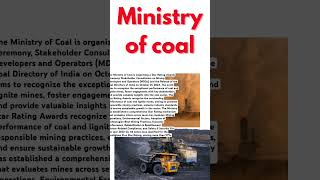 Ministry 🇮🇳🌟🏆of coal organizing Star Rating Awards Mining Developers and Operators MDOs [upl. by Arnelle538]