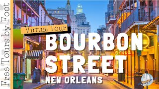 New Orleans Walking Tour  Bourbon Street [upl. by Schwartz]