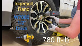 Ingersoll Rand vs Dewalt vs Craftsman W7000 Impact Wrench review 12” drive 20V lithium ion [upl. by Lukasz]