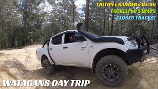 Watagans day trip NSW  5 ways amp bush tracks  4WD [upl. by Akilak]