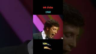 1968  1 seconde par semaine  Les chansons numéros 1 en France 1968 shorts [upl. by Rebba]