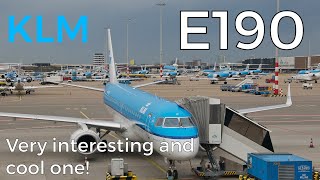 TRIP REPORT  KLM E190  ECONOMY  HamburgAmsterdam [upl. by Hilbert]