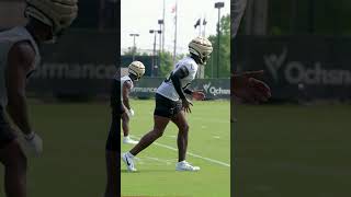 2024 Saints Rookie Minicamp Highlights 🎥 saints nfl shorts [upl. by Jaella880]