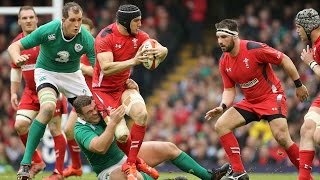 Great Welsh attacking rugby Wales v Ireland 14th March 2015 [upl. by Noryb]