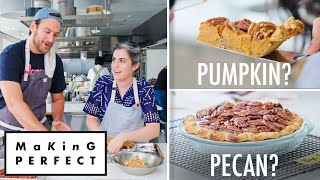 Claire amp Brad Make the Perfect Thanksgiving Pie  Making Perfect Thanksgiving Ep 5  Bon Appétit [upl. by Orvas]