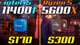 i511400F vs Ryzen 5 5600X  Test in 8 Games [upl. by Bergeman]