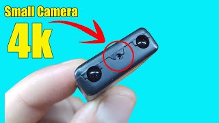 OMG  The smallest surveillance camera in the world 4K [upl. by Simeon]