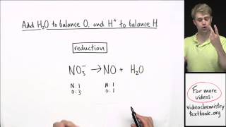 How to Balance Redox Equations in Acidic Solution [upl. by Funda796]