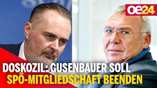 Doskozil Gusenbauer soll SPÖMitgliedschaft beenden [upl. by Ainesej]