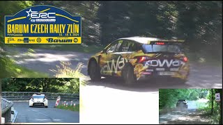 BARUM CZECH RALLY ZLÍN 2024  OFICIÁLNÍ TEST [upl. by Arykahs]