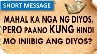 ANG TAONG NAGMAMAHAL SA DIYOS AY TUMUTUPAD  Juan 1421 Juan 1423 tagalogbiblelesson [upl. by Needan]