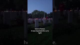 BénysurMer Canadian War Cemetery dday80 normandy ww2 [upl. by Adabel]