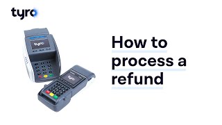 How to process a refund through the Tyro EFTPOS machine [upl. by Adnauq617]