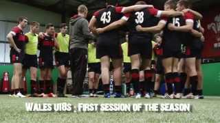 Wales under 18s skills on view  WRU TV [upl. by Head]