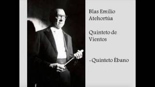 Blas Emilio Atehortúa  Quinteto de Vientos No 2 Op 4 1959 [upl. by Sexela48]