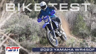 2023 YAMAHA WR450F Review  Dirt Bike Test [upl. by Haonam436]