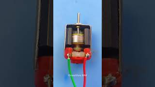 DC Motor Open Circuit Test • Dc Motor High Voltage Test shorts motor diy experiment dcmotor [upl. by Runkel684]