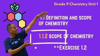 Grade 9 Chemistry Unit 1 112 Scope of Chemstry  Saquama  ሳቋማ [upl. by Analrahc998]