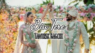 Bin Tere  Rakulpreet Singh ❤️ Jackky Bhagnani Only Lyrics  Bin Tere Tanishsk Bagchi Lyrics [upl. by Harve]