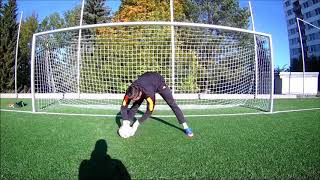 Goalkeeper Training Drills Day 3 [upl. by Hobbie]