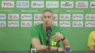 Coletiva de Imprensa Seleção Feminina de Basquete  PréOlímpico de Basquete [upl. by Noirod744]